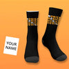 Custom Text Socks