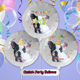 [Made in USA]Custom Pet Face&Text Foil Balloons Birthday Balloon Party Balloons Valentines Day Gifts