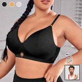 Custom Face Pull Out Women's Seamless V-neck Bralettes