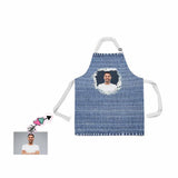 Custom Face Hole All Over Print Adjustable Apron