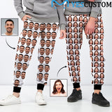 Custom Face Sweatpants All You White Couple Matching Personalized Casual Sweatpants