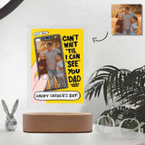 Custom Photo Phone Call Clear Acrylic Plaque