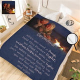 Custom Photo My Family Ultra-Soft Micro Fleece Blanket