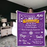 You Are My Best Friend Forever Ultra-Soft Micro Fleece Blanket