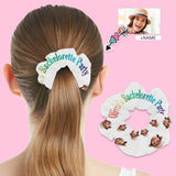 Custom Face&Name Hair Scrunchie