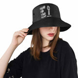 Custom Text Fight For Gesture Unisex Bucket Hat