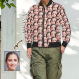 Custom Face Men's Bomber Jacket