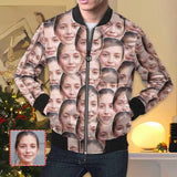 Custom Face Seamless Girlfriend Men's Jacket