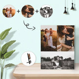 Custom Family Photo Photo Panel for Tabletop Display