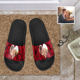 Custom Photo Roses Unisex Slide Sandals