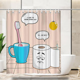 I Like To Work Every Day Shower Curtain 66